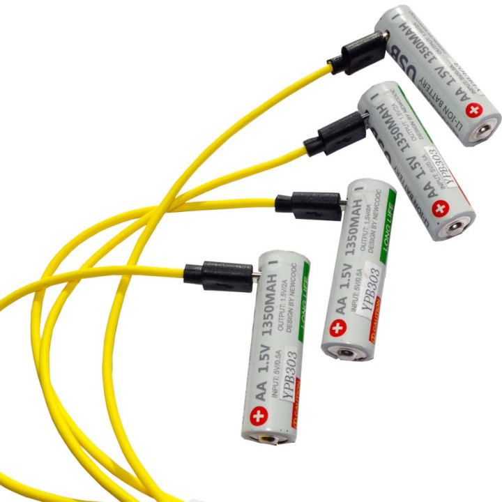 Rozdzielacz USB microUSB 4x 24cm przewód kabel