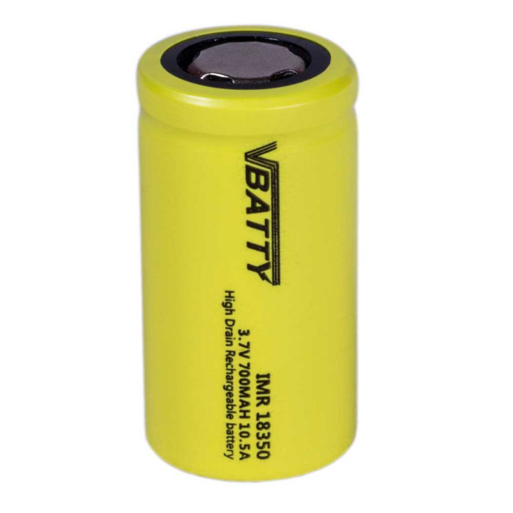 IMR 18350 3.7 v 700 mAh 10,5A CE