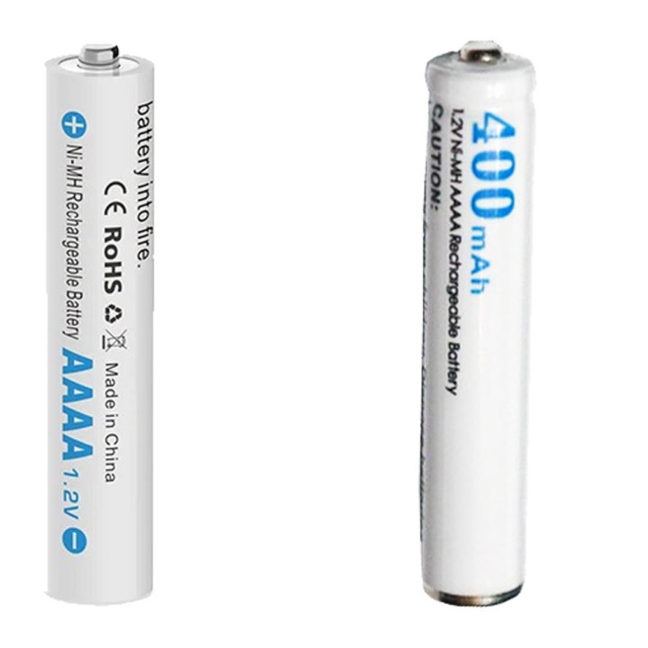 2x Akumulatorek AAAA bateria 1.2V NiHM 400mAh nowy