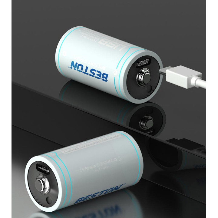bateria LR14 usb